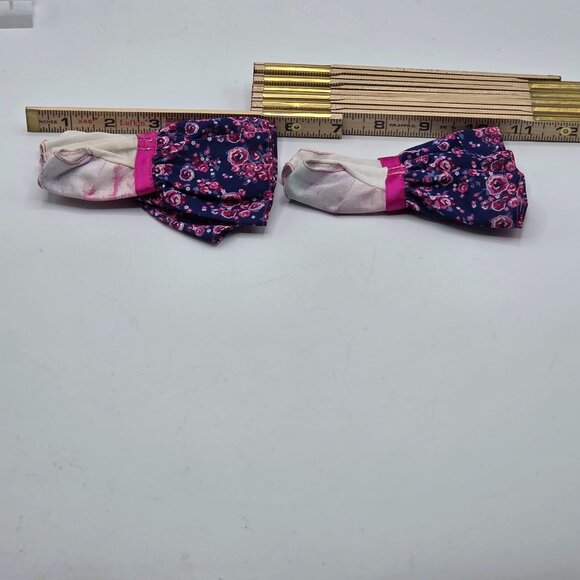 Vintage 1990s Barbie Doll Floral Dresses 3-Piece Lot - Picture 6 of 6